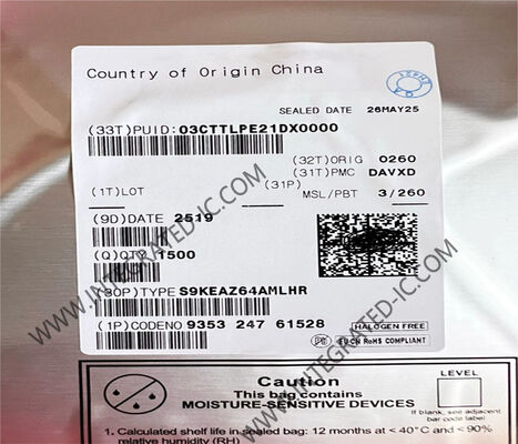 S9KEAZ64AMLHR وحدة التحكم الدقيقة مع 32 بت ARM Cortex-M0+ Core تردد ساعة 48MHz وذاكرة البرنامج 64 كيلوبايت