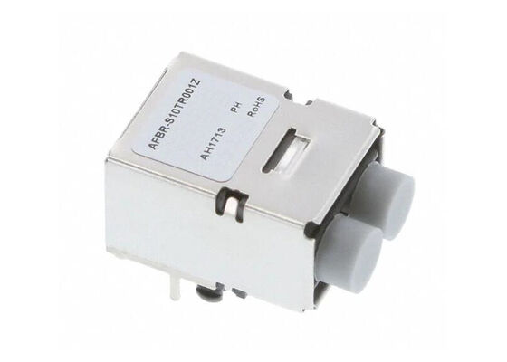 AFBR-S10TR001Z جهاز استقبال ألياف ضوئية 650nm مع رابط ربط متعدد الاستخدامات المدمج للألياف البلاستيكية (POF)