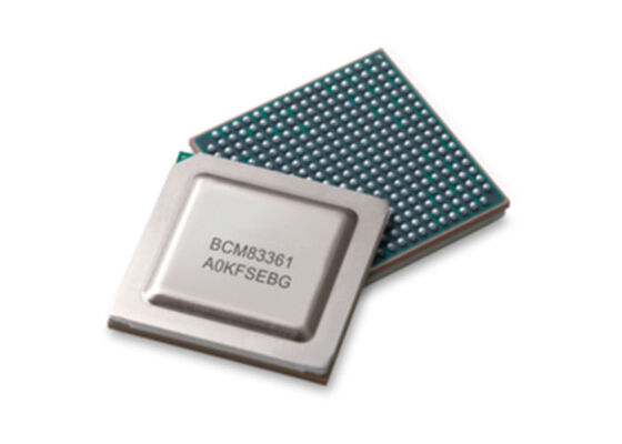BCM83361A0KFSBG Ethernet IC 3nm Ultra Low Power Low-Latency Backplane Retimer و gearbox PHY