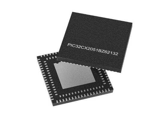 PIC32CX2051BZ62132-I/3WW ميكروسيطرة MCU 2.4GHz بروتوكول متعدد MCU SoC جهاز تحكم لاسلكي VQFN-132