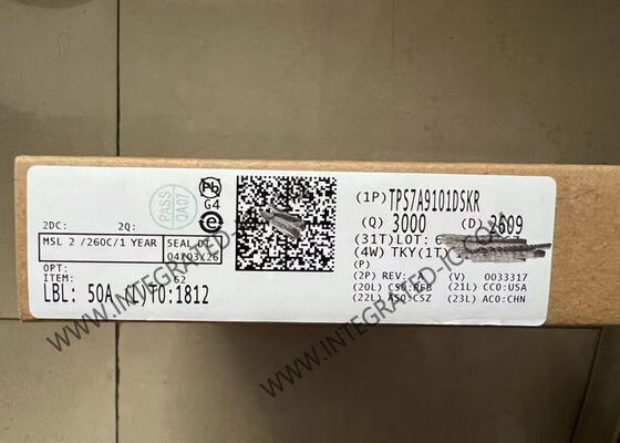 رقاقة الدائرة المتكاملة TPS7A9101DSKR منظم جهد عالي الدقة منخفض الضوضاء LDO