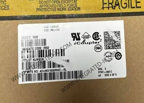 ADUM3160BRWZ 2500Vrms شريحة IC رقمية عازلة USB ذات قناة واحدة في حزمة SOIC-16