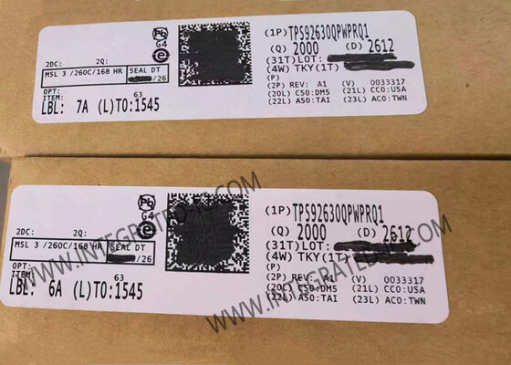 TPS92630QPWPRQ1 سيارات ثلاثية القنوات LED المحرك الخطي IC مع 150mA الخروج