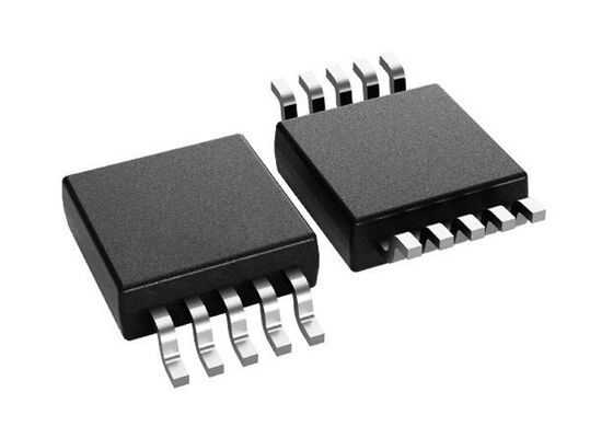 شريحة الدائرة المتكاملة DAC8162SDGSR محول رقمي إلى تناظري 14 بت مخرج جهد مخزن مؤقت DAC VSSOP-10