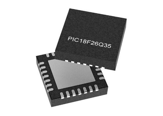 PIC18F26Q35-E/3LW ميكروسيطرة MCU 8-Bit 64MHz MCU متعددة الاستخدامات لتطبيقات الاستشعار اللمس والتحكم التناظري