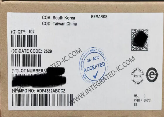 وحدة الاتصالات اللاسلكية ADF4382ABCCZ حلقة مقفلة في مرحلة N جزئية LGA-48