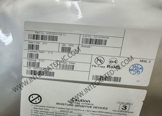 AOZ2261NQI-11 رقاقة الدوائر المتكاملة 28V مدخل 8A مخرج DC/DC منظم بوك متزامن QFNB-23 حزمة