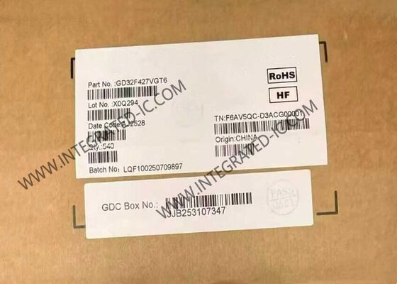 GD32F427VGT6 32 بت MCU مع 200MHz الذراع قشرة-M4 لعرض الرسومات في 2.6V إلى 3.6V