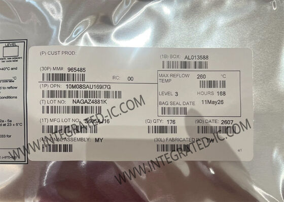 عالية الأداء 10M08SAU169I7G 450 ميجاهرتز 12 بت ريال سعودي حقل مصفوفة بوابة قابلة للبرمجة IC
