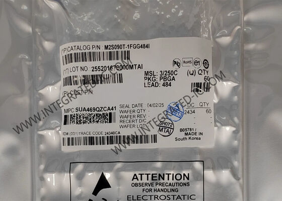 M2S090T-1FGG484I بوابة قابلة للبرمجة الميدانية 7193 LAB 1 Core SmartFusion2 SoC FPGA