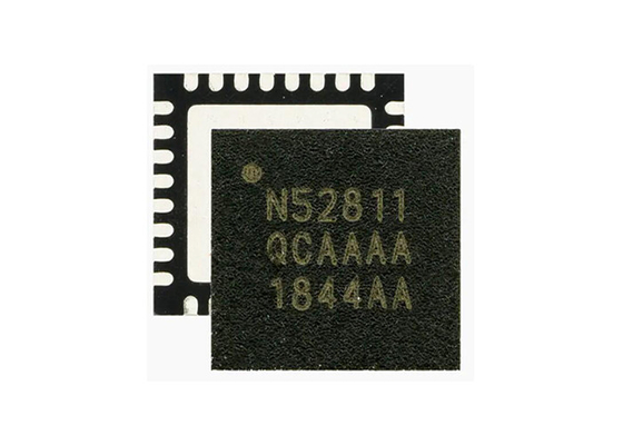 BT 5.3 NRF52811-QCAA-R منخفض الطاقة SoC IC يدعم NRF52811 QFN32