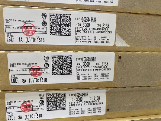 دائرة متكاملة CC2544RHBR 2.4 جيجاهرتز RF Value Line SoC مع فلاش 32kB USB SPI و UART
