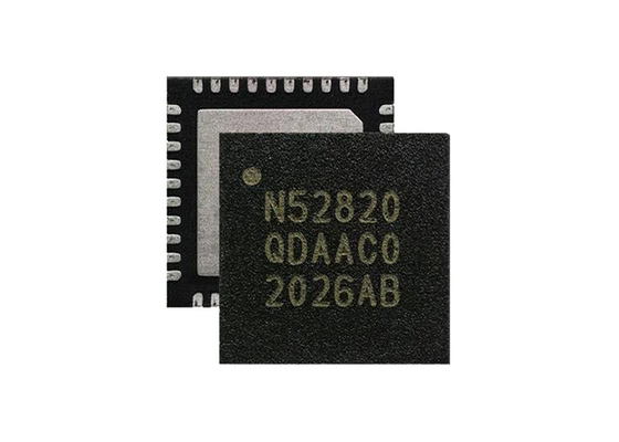 المدمج في USB BT IC 8dBm NRF52820-QDAA-R BT 5.3 SoC QFN40 Industrial