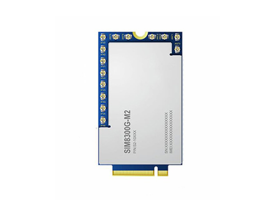 Multi Band SIM8300G-M2 4.4V 5G LTE Module M.2 حتى 7 جيجا بايت في الثانية لنقل البيانات