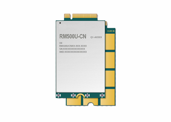 وحدة IoT M2M Wifi 5G Sub 6GHz RM500U-CN تدعم وضع NSA SA