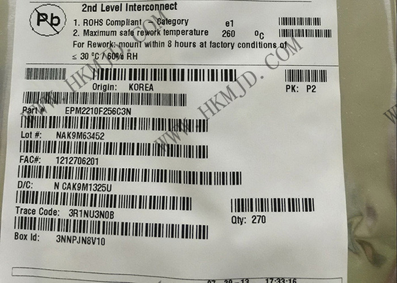 CPLD IC EPM2210F256C3N الأجهزة المنطقية القابلة للبرمجة المعقدة EPM2210 BGA256