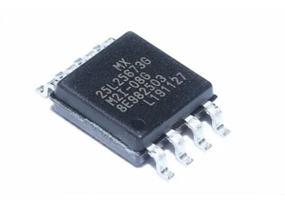 256 ميجابايت بت الذاكرة IC MX25L25673GM2I-08G ولا ذاكرة فلاش واجهة محيطية SOP8