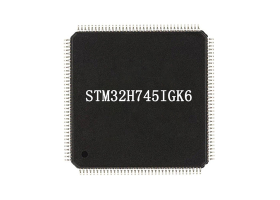رقاقة الدائرة المتكاملة STM32H745IGK6 عالية الأداء MCU FLASH متحكم IC