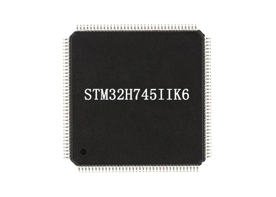 STM32H745IIK6 ثنائي النواة 2 ميجا بايت فلاش ARM ميكروكنترولر IC 201-UFBGA