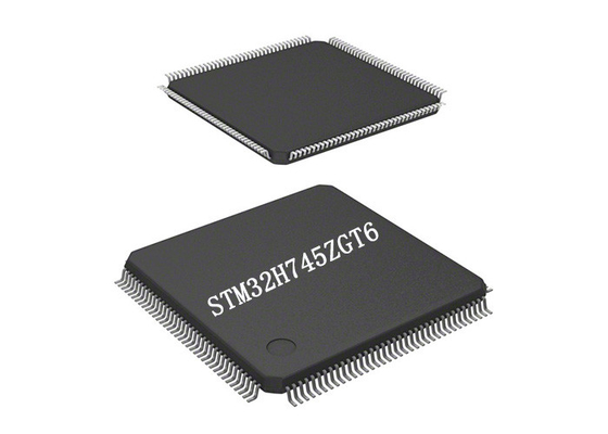 رقاقة الدائرة المتكاملة STM32H745ZGT6 متحكم دقيق ARM IC 32Bit DualCore 1MB FLASH 144-LQFP