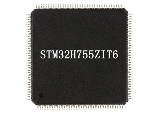 32 بت ثنائي النواة متحكم IC STM32H755ZIT6 ذاكرة فلاش 2 ميجابايت