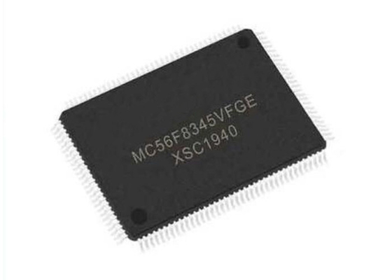 60 ميجا هرتز MC56F8345VFGE رقاقة الدائرة المتكاملة LQFP128 وحدات تحكم الإشارات الرقمية