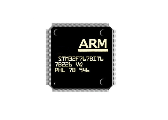 عالية الأداء STM32F767BIT6 ARM Cortex-M7 متحكم دقيق IC 208-LQFP