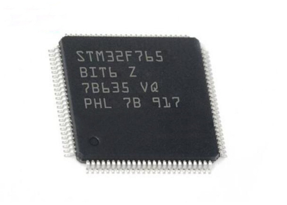 رقاقة الدائرة المتكاملة STM32F765BIT6 أحادية النواة 216 ميجا هرتز متحكم IC