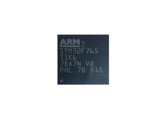 رقاقة دوائر متكاملة STM32F765IIK6 Arm Cortex-M7 متحكم دقيق أحادي النواة 32 بت