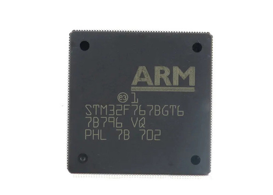 عالية الأداء STM32F767BGT6 أحادية النواة فلاش 1 ميجابايت متحكم IC