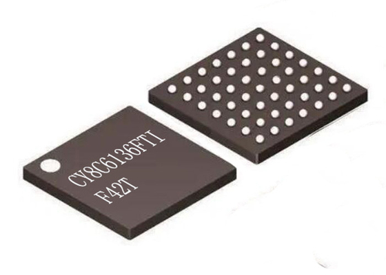 ARM Cortex M4 CY8C6136FTI-F42T متحكم دقيق 150 ميجا هرتز IC XFBGA80 عالي الأداء