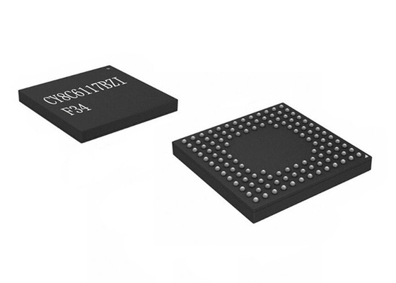 رقاقة دائرة متكاملة CY8C6117BZI-F34 وحدة تحكم دقيقة ARM Cortex M4 IC 50 ميجا هرتز