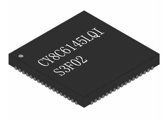 منخفضة الطاقة CY8C6145LQI-S3F02 32 بت النظام الفرعي لوحدة المعالجة المركزية VFQFN68 ARM Cortex M4F 150 ميجا هرتز
