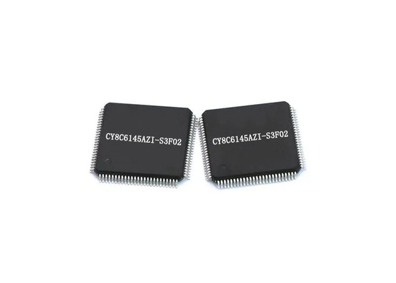 متحكم CY8C6145AZI-S3F02 IC 32 بت 150 ميجا هرتز 512 كيلو بايت حزمة فلاش 100-LQFP