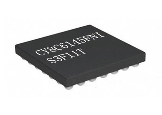رقاقة دائرة متكاملة 512 كيلو بايت CY8C6145FNI-S3F11T ثنائي النواة متحكم IC XBGA49