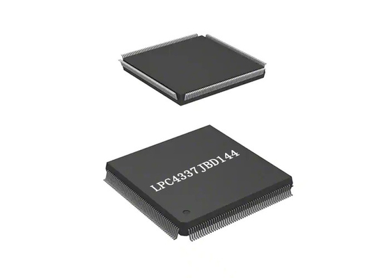 ثنائي النواة 204 ميجاهرتز 1 ميجابايت فلاش LPC4337JBD144 MCU متحكم IC 144-LQFP Package