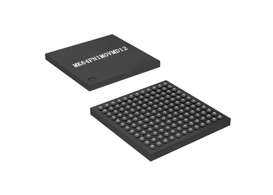 حزمة 144-LBGA MK64FN1M0VMD12 120 ميجاهرتز ARM Cortex-M4-Based Microcontroller IC