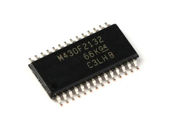 16 ميجا هرتز MSP430F2132IPW 16 بت مختلط إشارة متحكم IC 28TSSOP سطح جبل