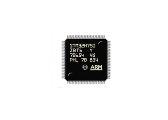 رقاقة دارة متكاملة STM32H750ZBT6 فلاش 1 ميجا بايت رام متحكم IC 144-LQFP