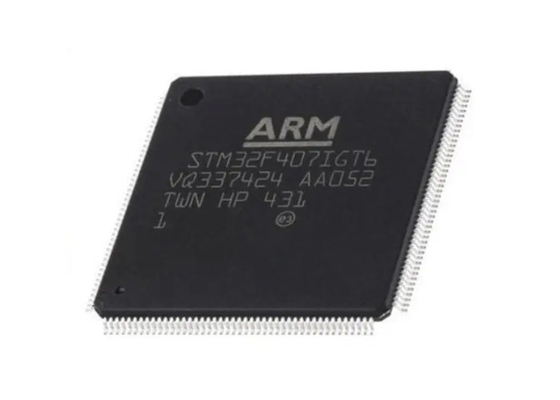 عالية الأداء MCU STM32F407IGT6 32BIT 1 ميجابايت ARM Cortex-M4 متحكم IC