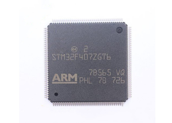 1 ميجا بايت FLASH الدوائر المتكاملة رقاقة STM32F407ZGT6 32 بت ميكروكنترولر أحادية النواة