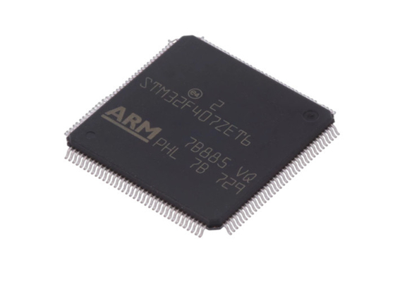 وحدة تحكم دقيقة 32 بت IC STM32F407ZET6 ARM Cortex-M4 MCU 512 كيلو بايت حزمة فلاش LQFP144