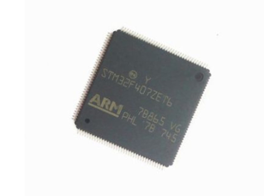 وحدة تحكم دقيقة 32 بت IC STM32F407ZET6 ARM Cortex-M4 MCU 512 كيلو بايت حزمة فلاش LQFP144