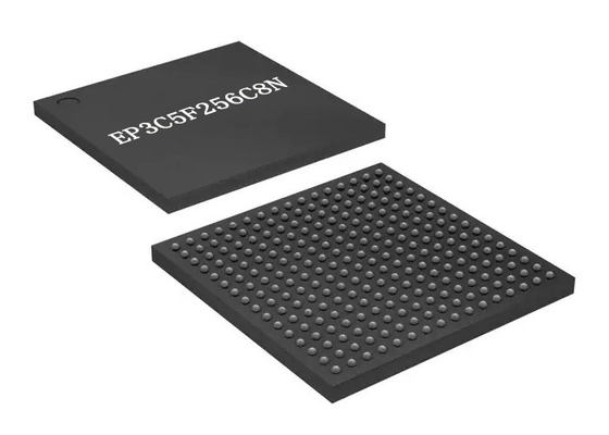 رقاقة الدائرة المتكاملة FPGA IC EP3C5F256C8N صفيف البوابة القابلة للبرمجة في مجال الطاقة المنخفضة