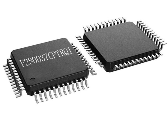رقائق السيارات F280037CPTRQ1 48LQFP ميكروكنترولر IC 120MHz سطح جبل