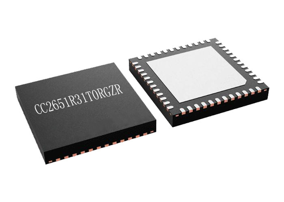 رقاقة دائرة متكاملة 2.4 جيجا هرتز CC2651R31T0RGZR Arm Cortex M4 Wireless MCU VQFN48