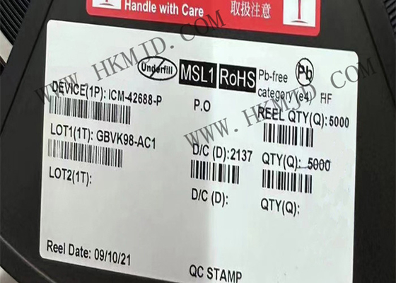 رقاقة الدائرة المتكاملة ICM-42688-P عالية الدقة 6 محاور إخراج LGA14