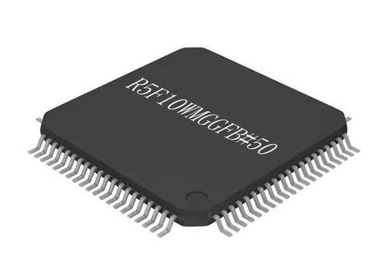24MHz IC Chip R5F10WMGGFB # 50 16Bit متحكم رقاقة LQFP80 128KB FLASH