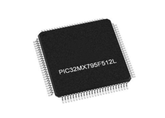 512 كيلو بايت فلاش PIC32MX795F512L-80I / PT 32 بت ميكروكنترولر أحادية النواة - MCU 100-TQFP