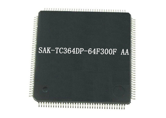 672 كيلو بايت TQFP-144 SAK-TC364DP-64F300F AA 100 ميجابت إيثرنت ميكروكنترولر IC